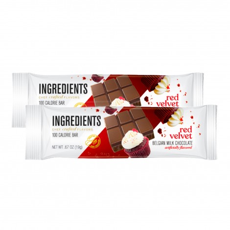 100 Calorie Red Velvet Milk Chocolate Bar