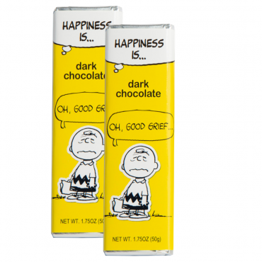 Peanuts Everyday Dark Chocolate Bar with Charlie Brown
