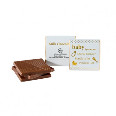 New Baby Chocolate Squares - Bundle of Joy