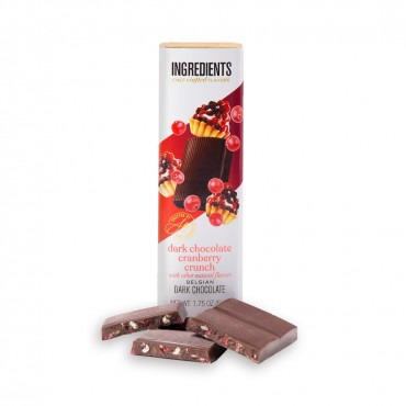 *SEASONAL* Dark Chocolate Cranberry Crunch Bar  (2oz)