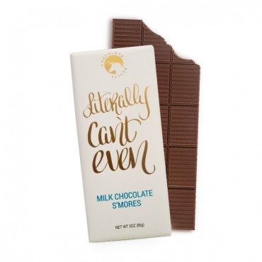 Literally Can’t Even Milk Chocolate S’more Flavored 3oz. Bar