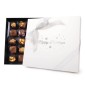 Holiday Grand Elite B with Ribbon & Hot Stamp | 25pc Topped Marshmallows